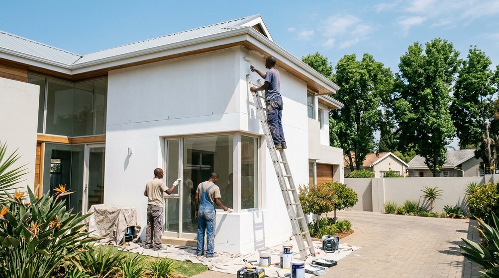 Professional painters working in Sunningdale, Cape Town Northern Suburbs